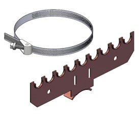 110-S-1/2 HORIZ BRACKET HOLDRITE 50/BX